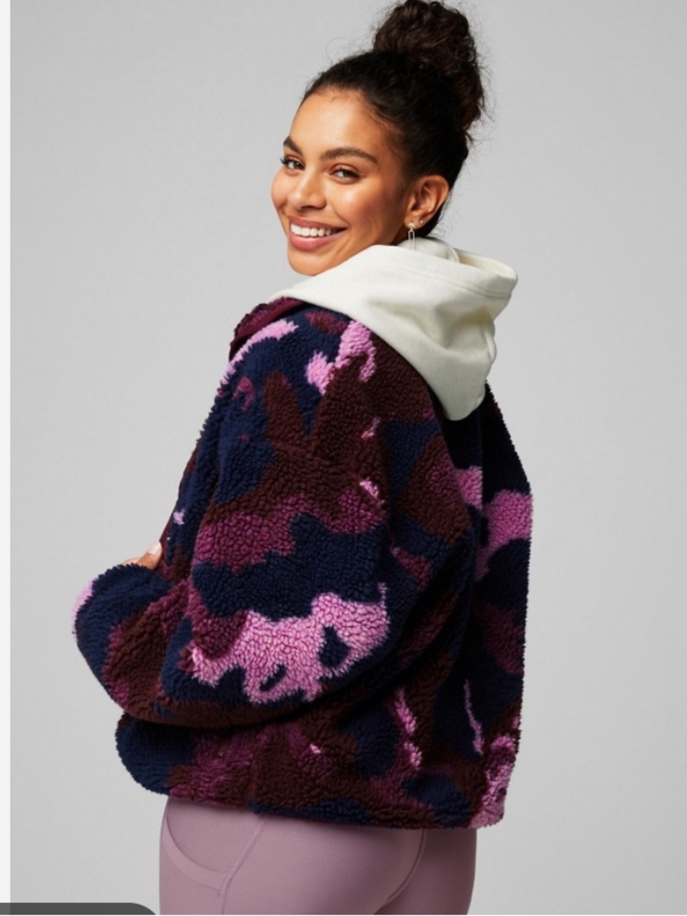 NWOT Fabletics Tahoe teddy jacket